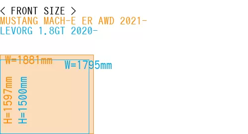 #MUSTANG MACH-E ER AWD 2021- + LEVORG 1.8GT 2020-